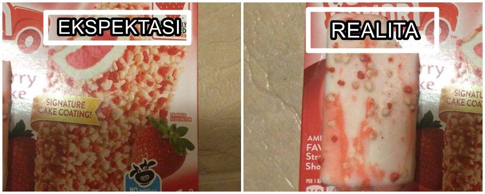 15 Potret ekspektasi vs realita bentuk es krim bikin nyengir