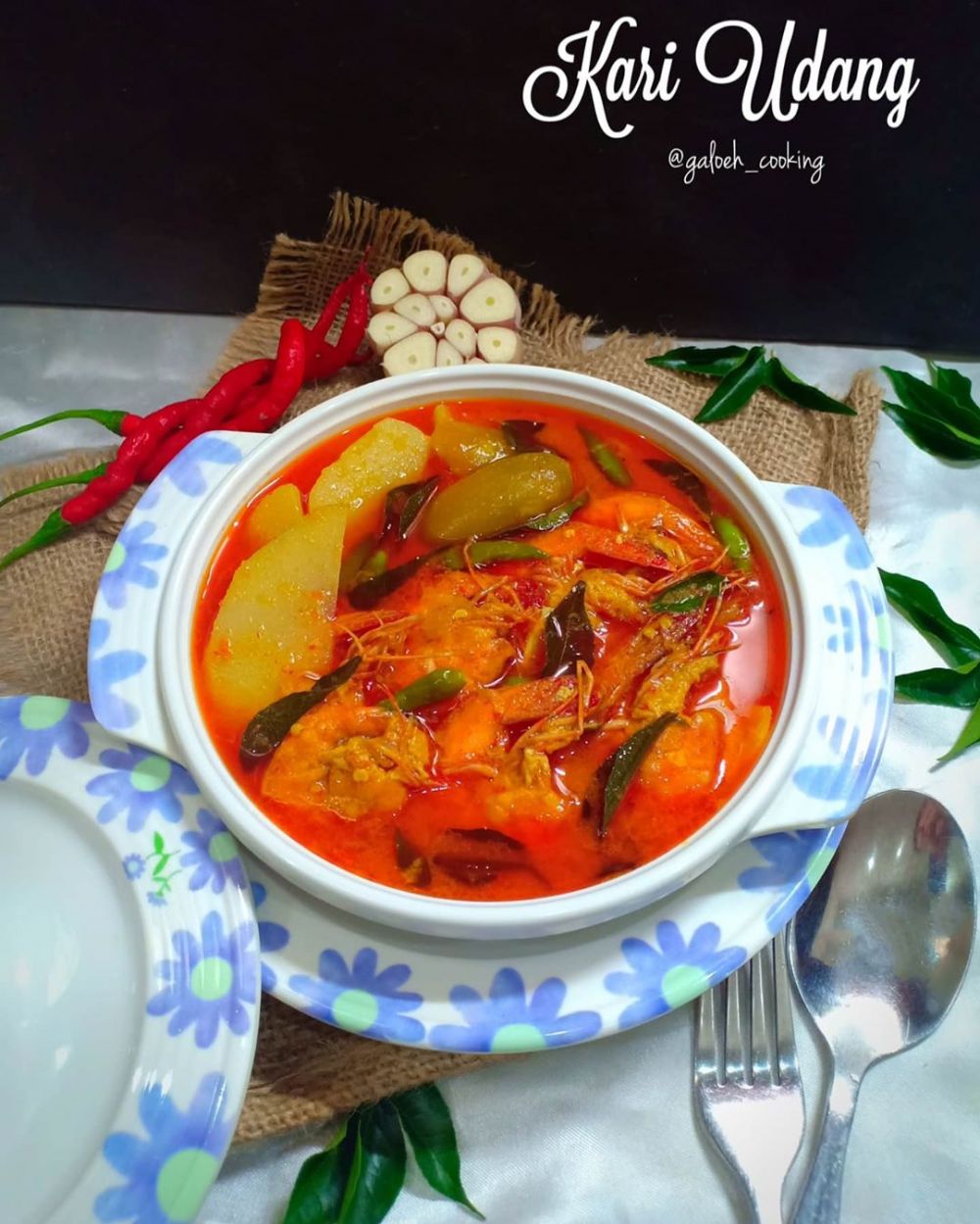 Resep masakan kari © 2020 Instagram/@eunice_euston ; Instagram/@galoeh_cooking Resep masakan kari © 2020 Instagram/@eunice_euston ; Instagram/@galoeh_cooking