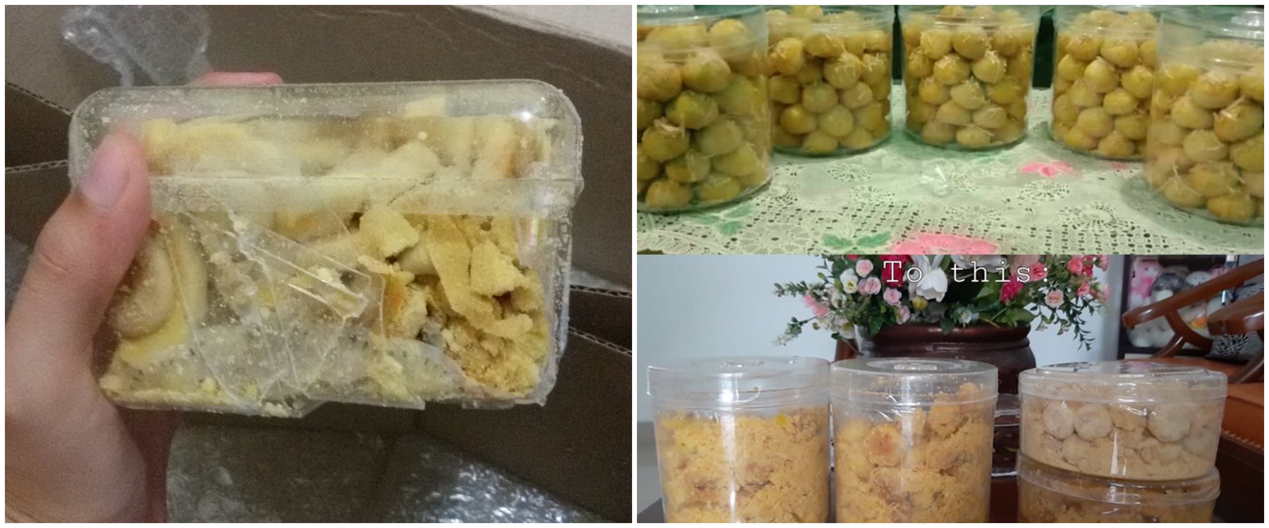 10 Potret kue kering Lebaran hancur saat dikirim ini bikin ngelus dada