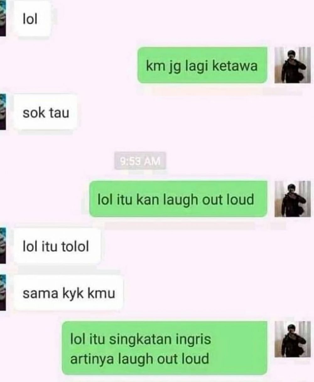 10 Chat lucu orang sok pintar ini bikin malu sendiri