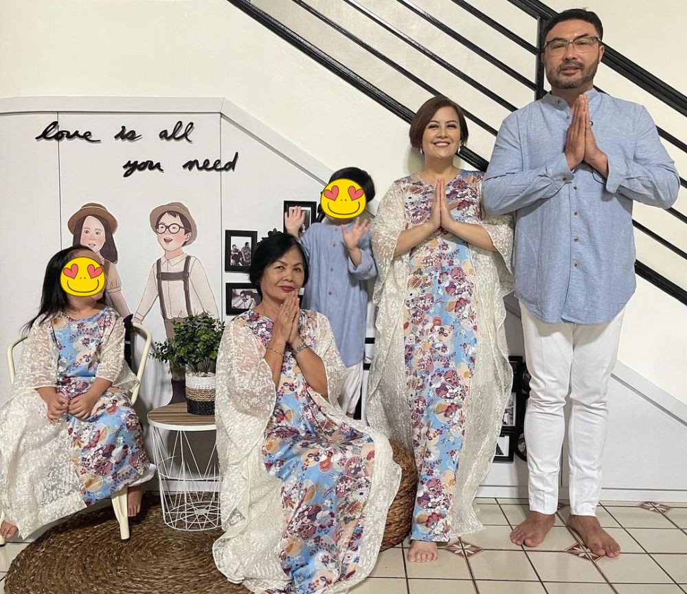 Potret 8 pemain Ikatan Cinta saat Lebaran, Arya Saloka dan istri mesra