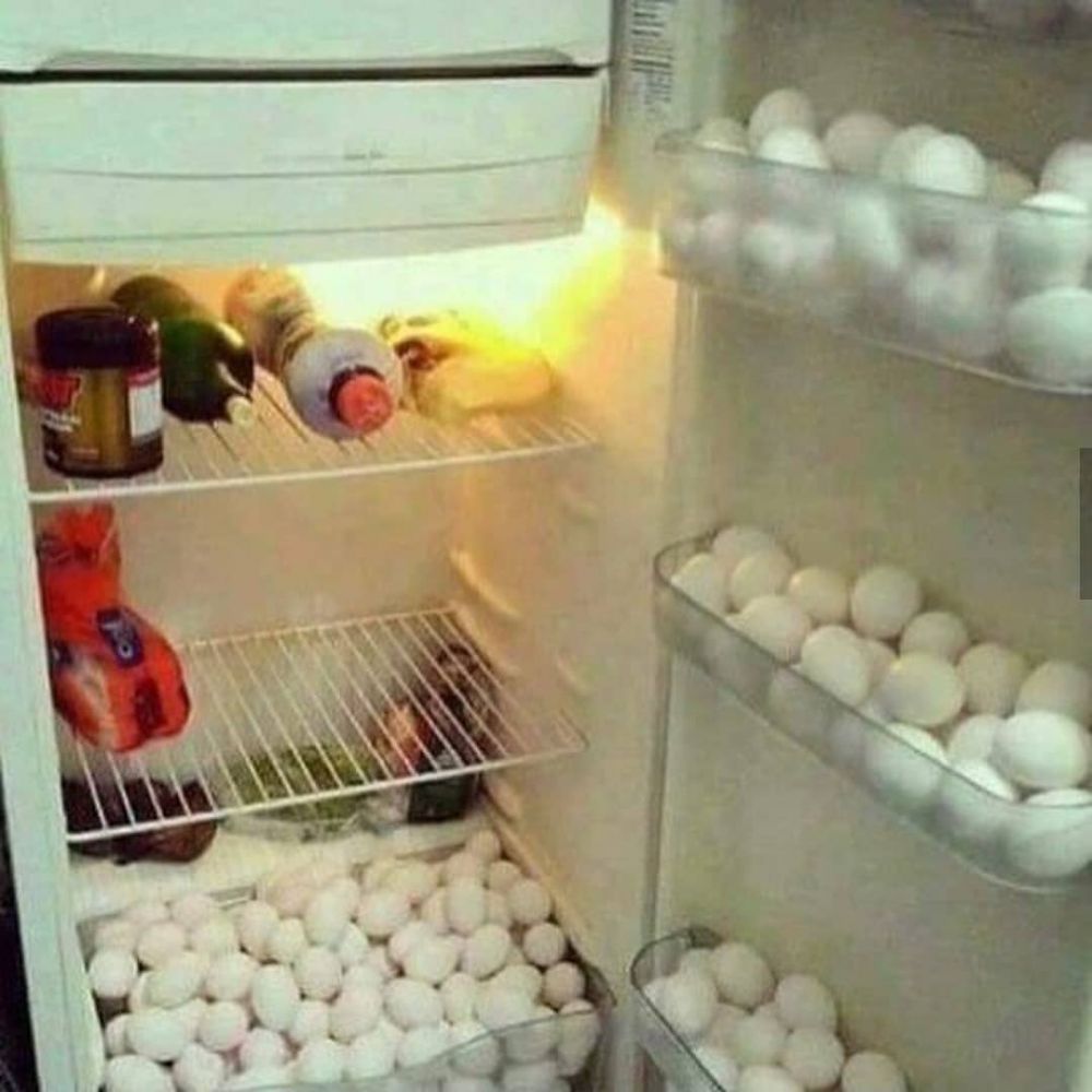 20 Potret lucu isi kulkas ini bikin geleng kepala