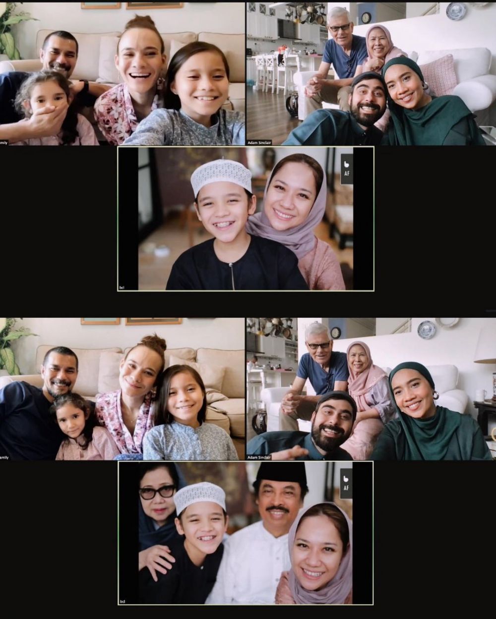 Rayakan Lebaran tanpa Ashraf, ini 10 momen seru BCL bareng keluarga