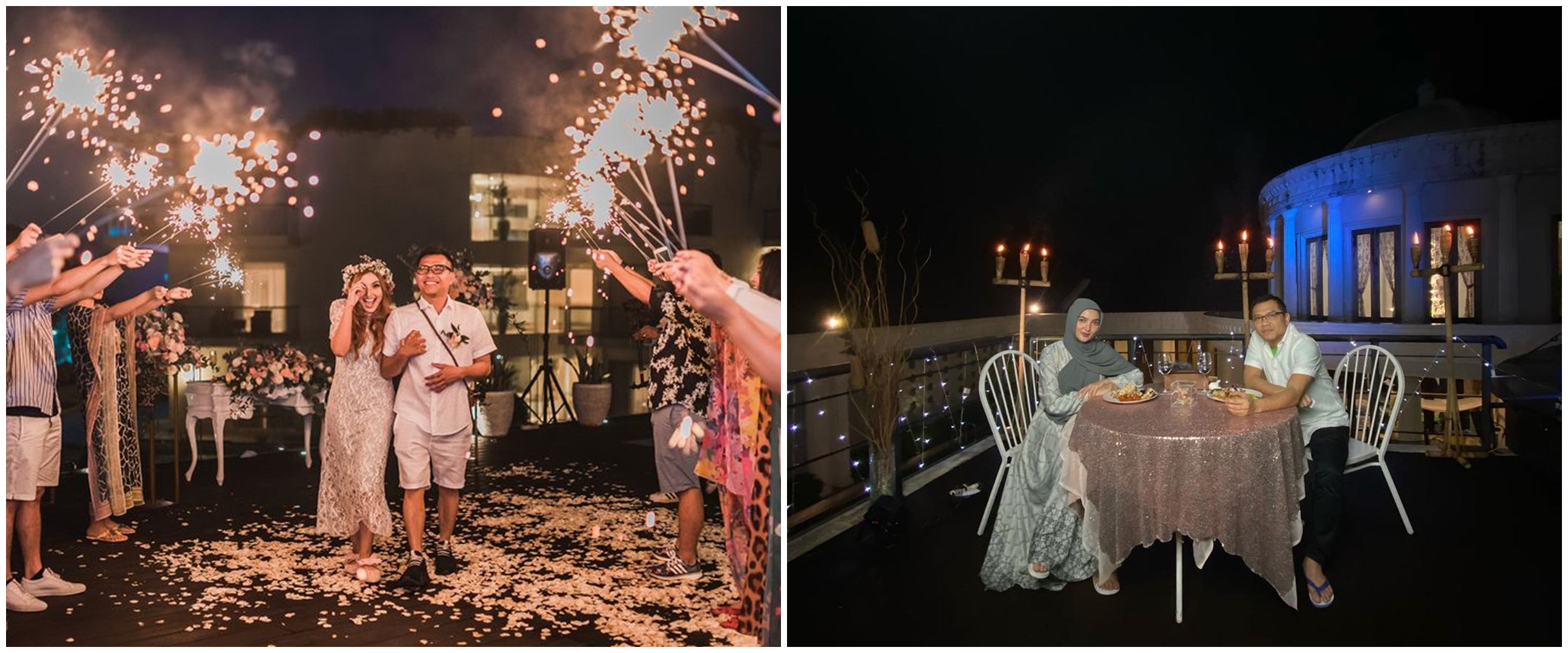 10 Momen ultah pernikahan Anang & Ashanty dari tahun ke tahun, meriah