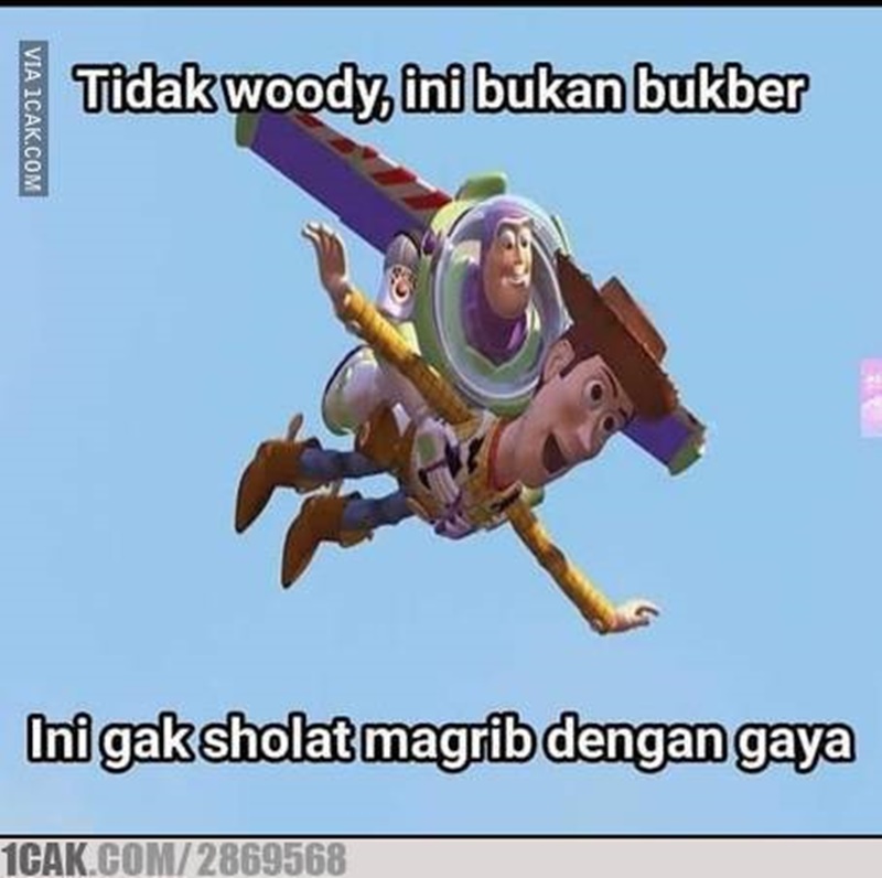 10 Meme lucu 'dengan gaya' Woody dan Buzz Toy Story, bikin cekikikan