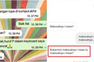 10 Chat lucu orang gagal fokus ini bikin geregetan