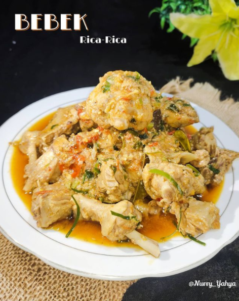 9 Resep masakan bebek pedas, lezat dan mudah dibuat