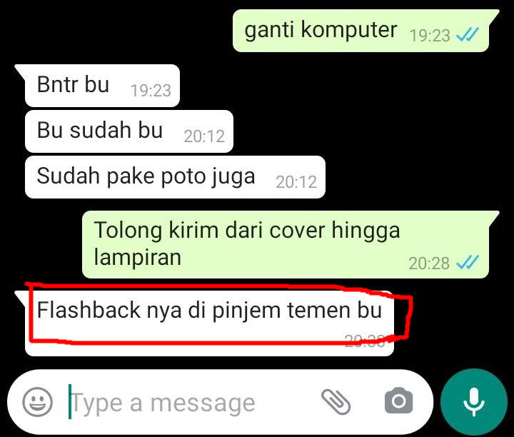 10 Chat alasan nggak mengerjakan tugas ini ada-ada saja