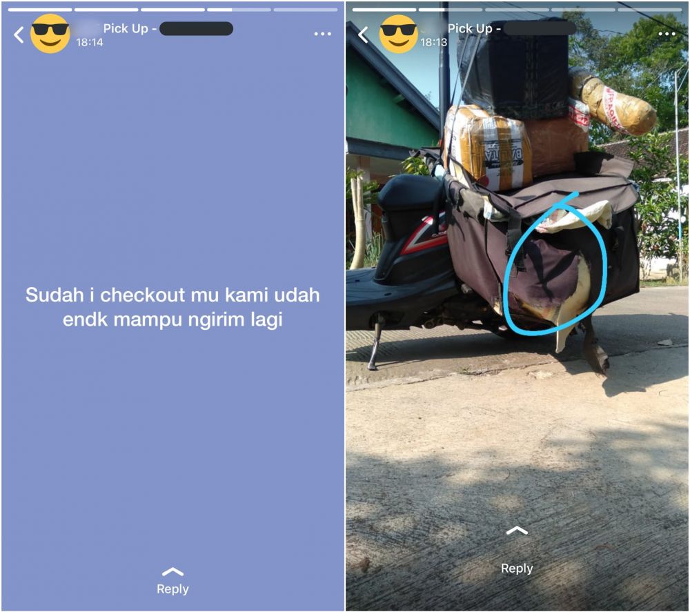 12 Status WhatsApp lucu kurir saat bekerja, penuh lika-liku