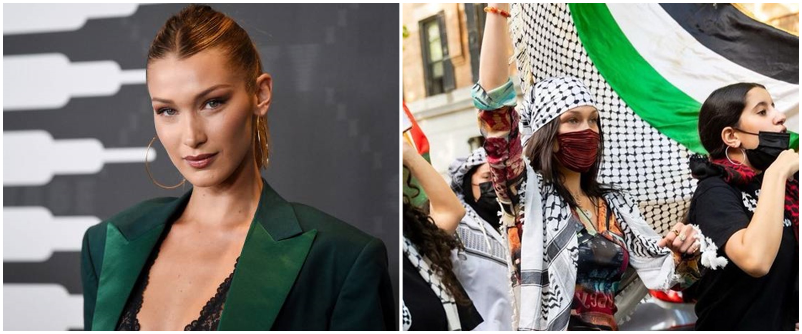 Potret masa muda kakek-nenek Bella Hadid, keturunan pangeran Palestina