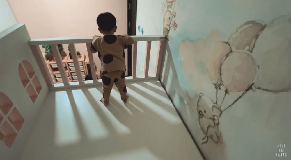 8 Potret calon kamar anak kembar Syahnaz di rumah baru, konsepnya kece