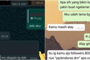 8 Chat lucu pacar yang terlalu jujur ini endingnya ngenes abis