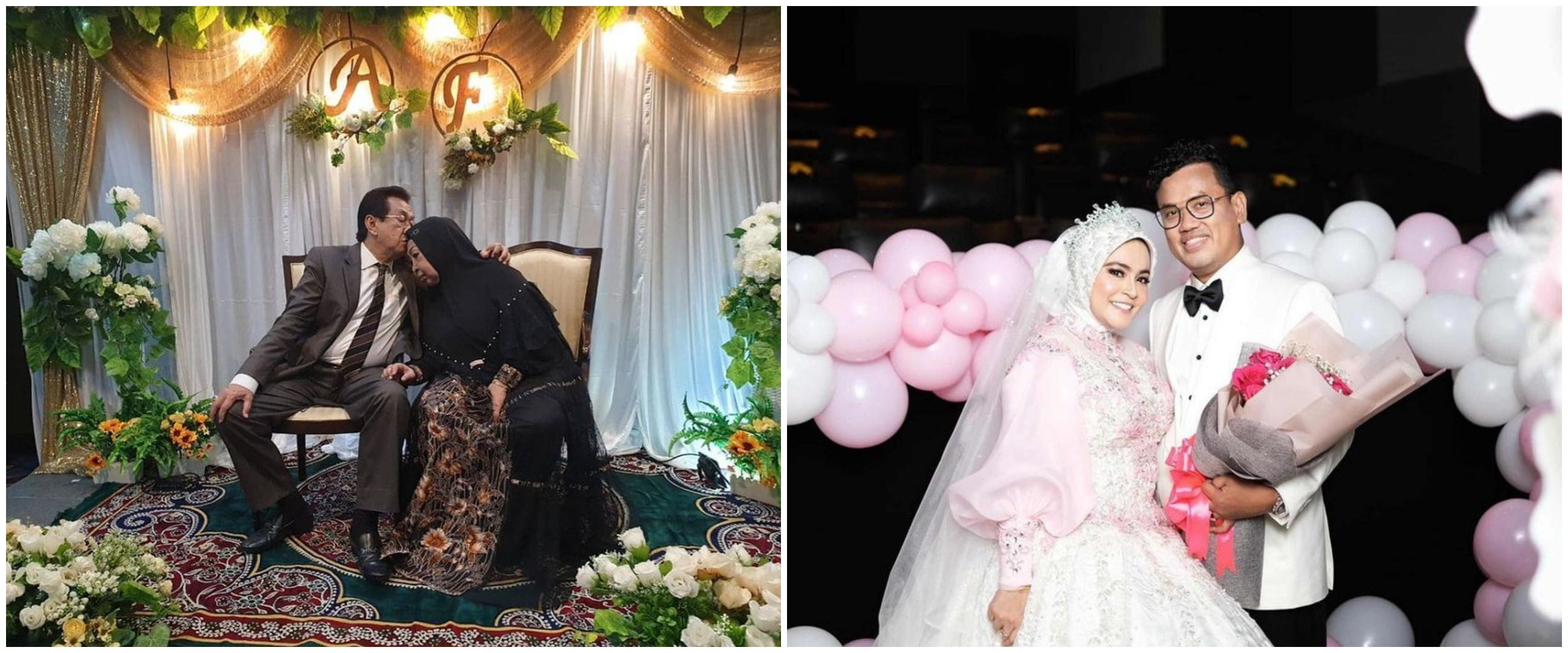 Momen 5 seleb rayakan ultah pernikahan jadi pengantin lagi, meriah pol