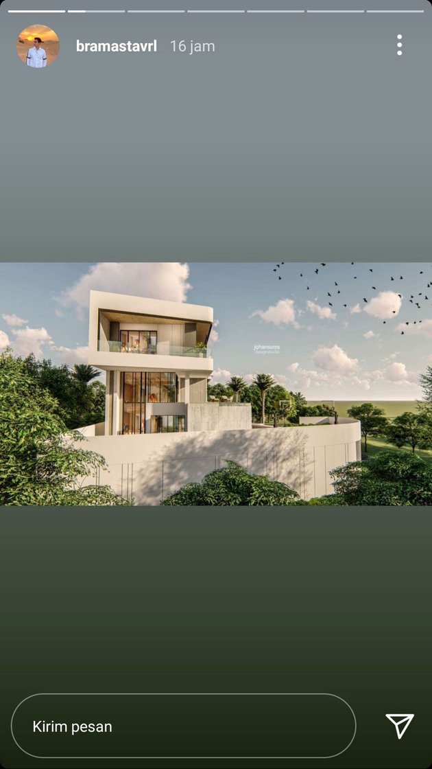 7 Potret desain rumah baru Verrell Bramasta, dilengkapi rooftop pool