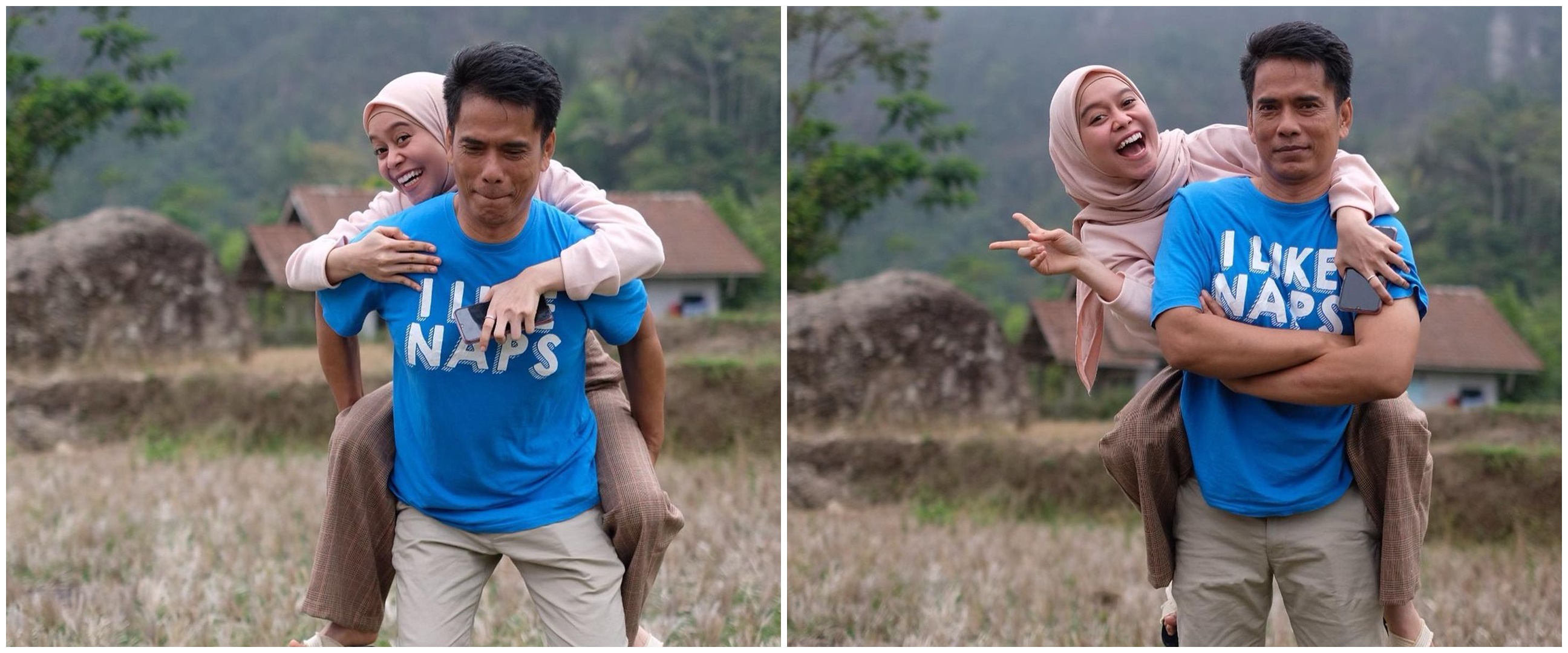 Sang ayah ulang tahun ke-55, Lesty Kejora beri ucapan haru