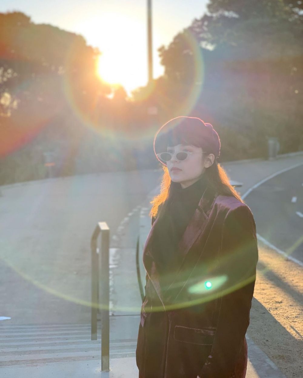 5 Rahasia foto portrait cantik Chelsea Islan dengan smartphone