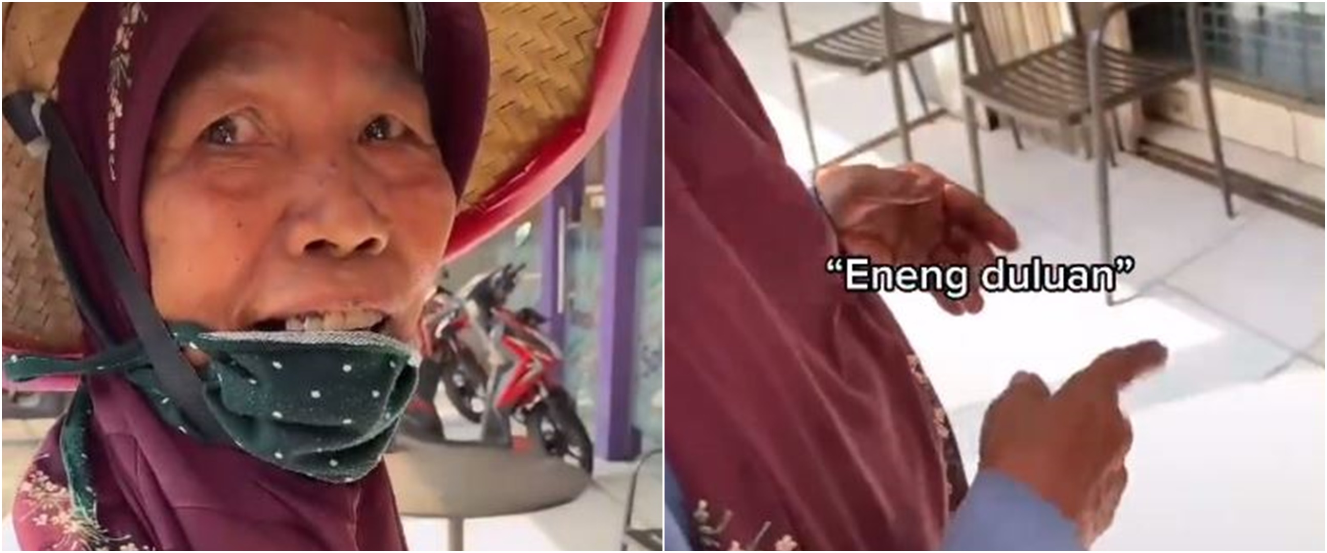 Viral pemulung pertama masuk minimarket, ekspresinya bikin terharu