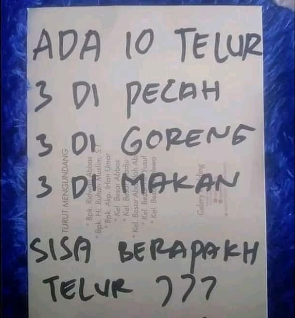 10 Potret teka-teki berhitung ini endingnya bikin mikir keras