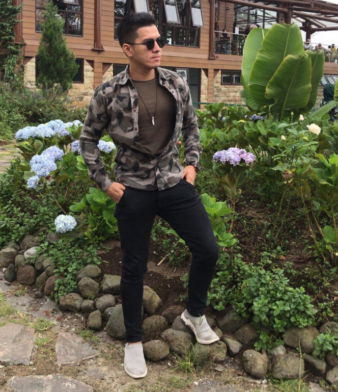 10 Pesona Adlin Rambe kakak Rizky Billar yang jadi model