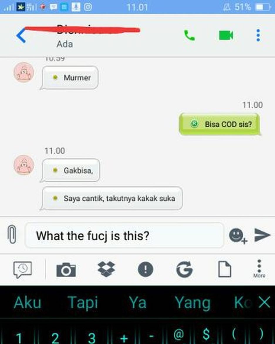10 Chat pelanggan bahas COD dengan penjual online shop, bikin gereget