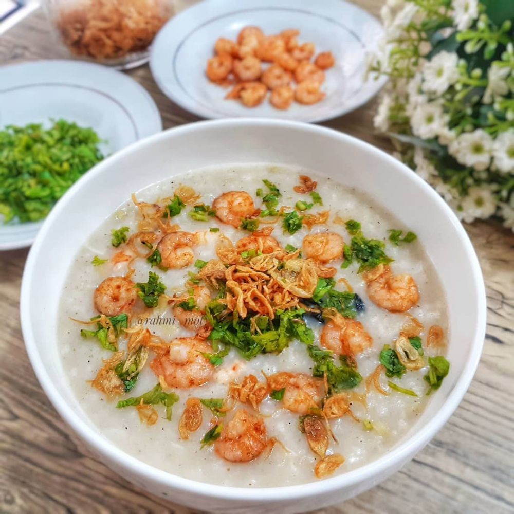 Resep bubur spesial ala rumahan © Instagram Resep bubur spesial ala rumahan © Instagram