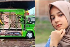 Wajahnya sering ada di badan truk, curhatan cewek ini viral