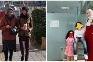 Beda gaya outfit 8 istri vokalis band saat momong anak, stylish