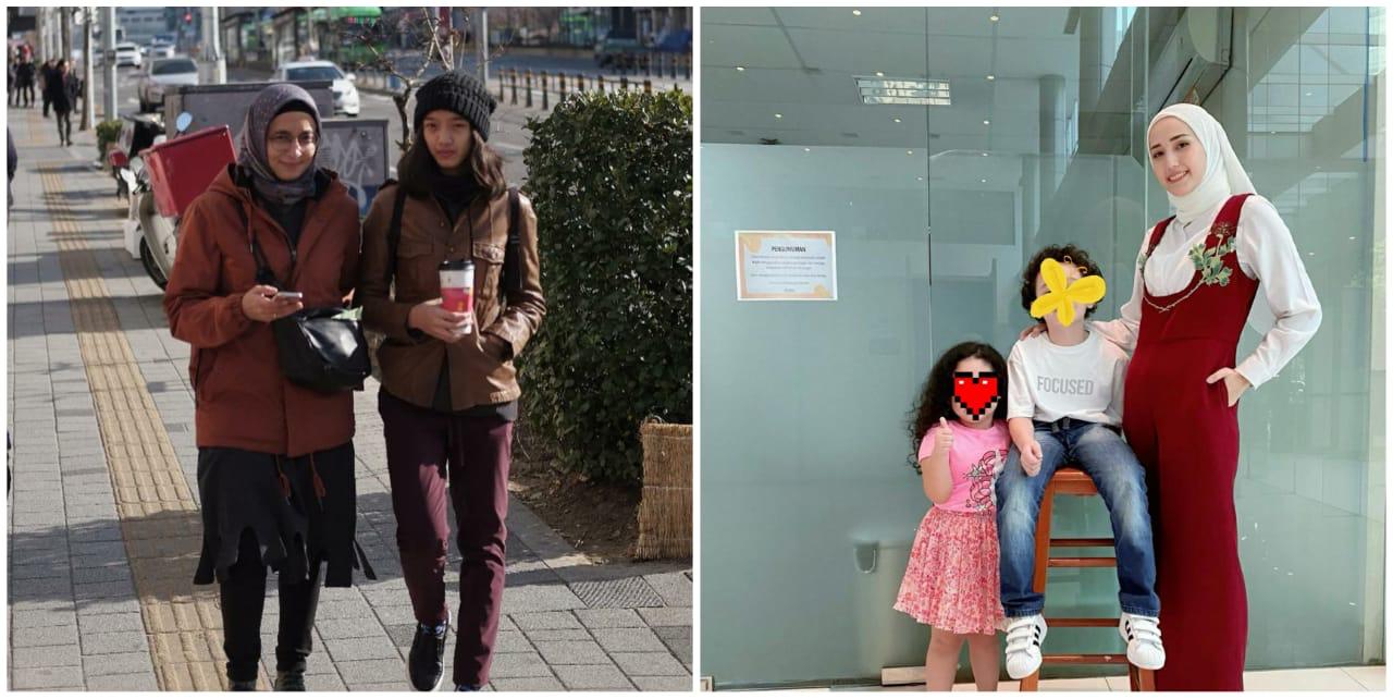 Beda gaya outfit 8 istri vokalis band saat momong anak, stylish