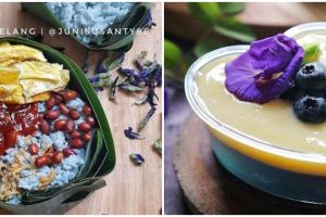 10 Resep olahan dari bunga telang, simpel dan bikin sehat