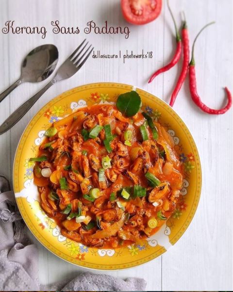 10 Resep seafood saus padang, enak dan menggugah selera