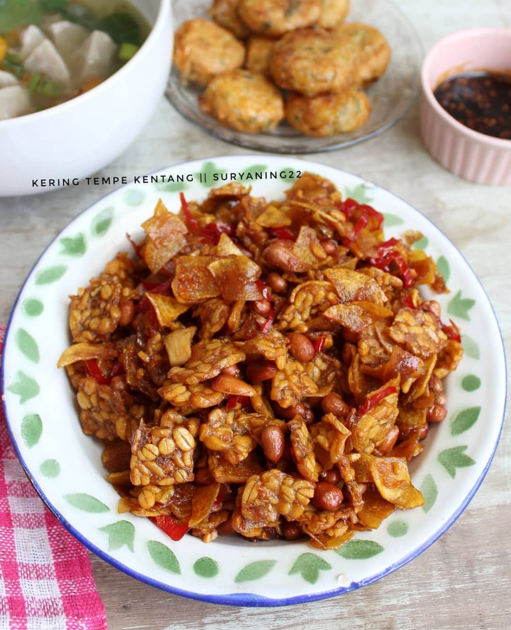 10 Resep aneka kering, enak, tahan lama, dan cocok untuk lauk