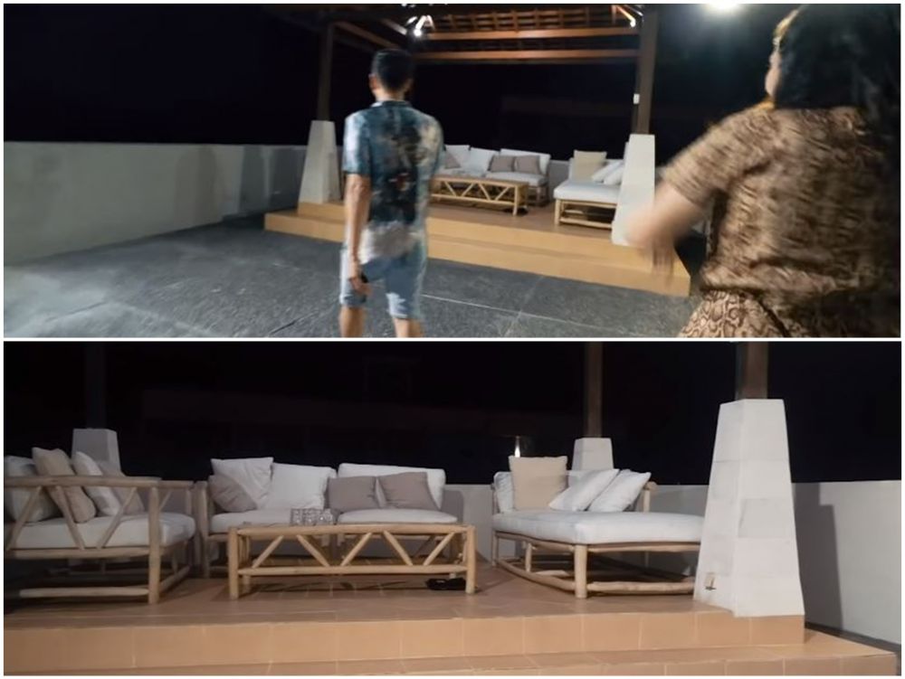 Penampakan gazebo 6 seleb, milik Tantri Namirah estetik