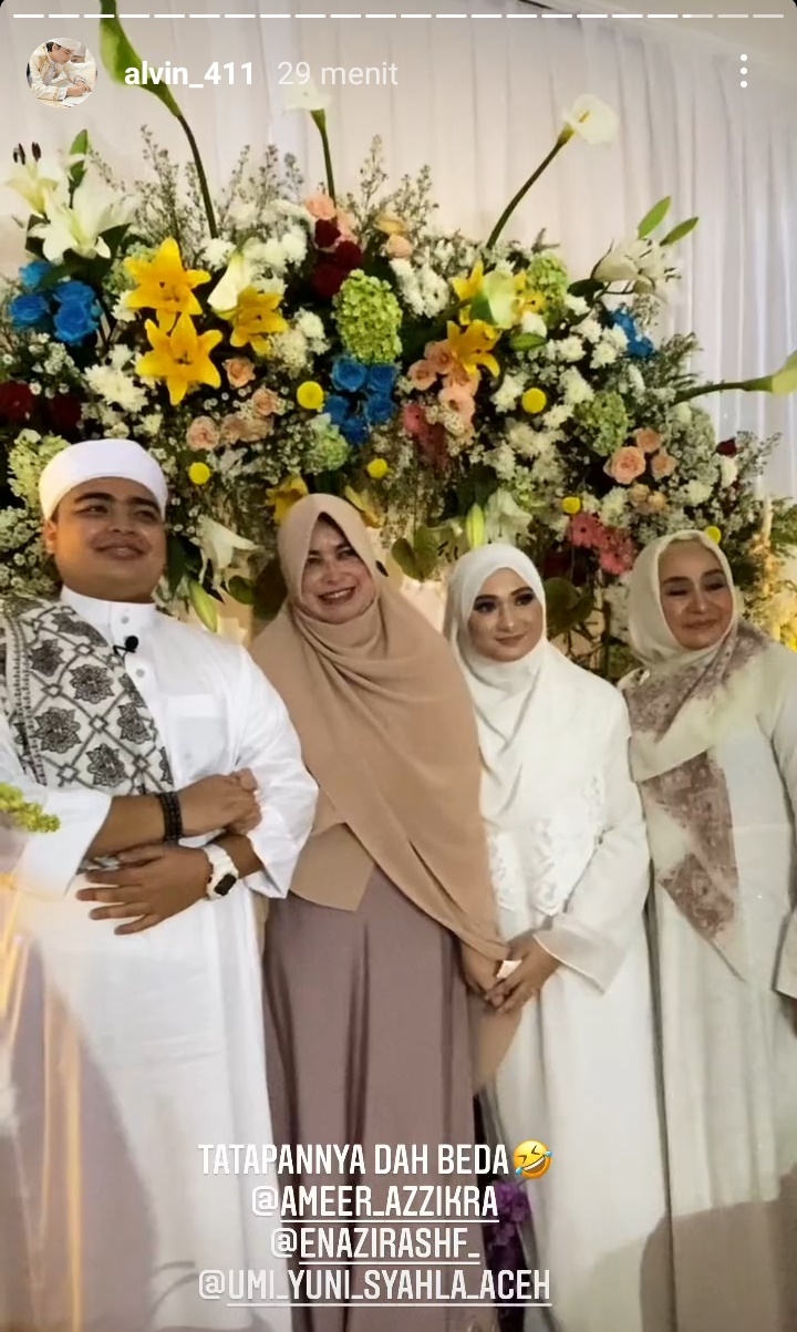 7 Momen lamaran Ameer Azzikra, adik Alvin Faiz yang curi perhatian