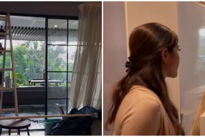Hujan deras, ini 8 potret kondisi rumah baru Nisya Ahmad saat bocor