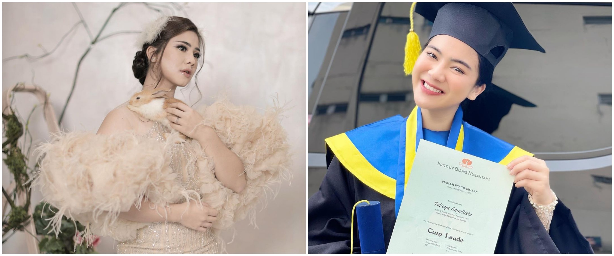 8 Momen bahagia wisuda Felicya Angelista, raih predikat cum laude