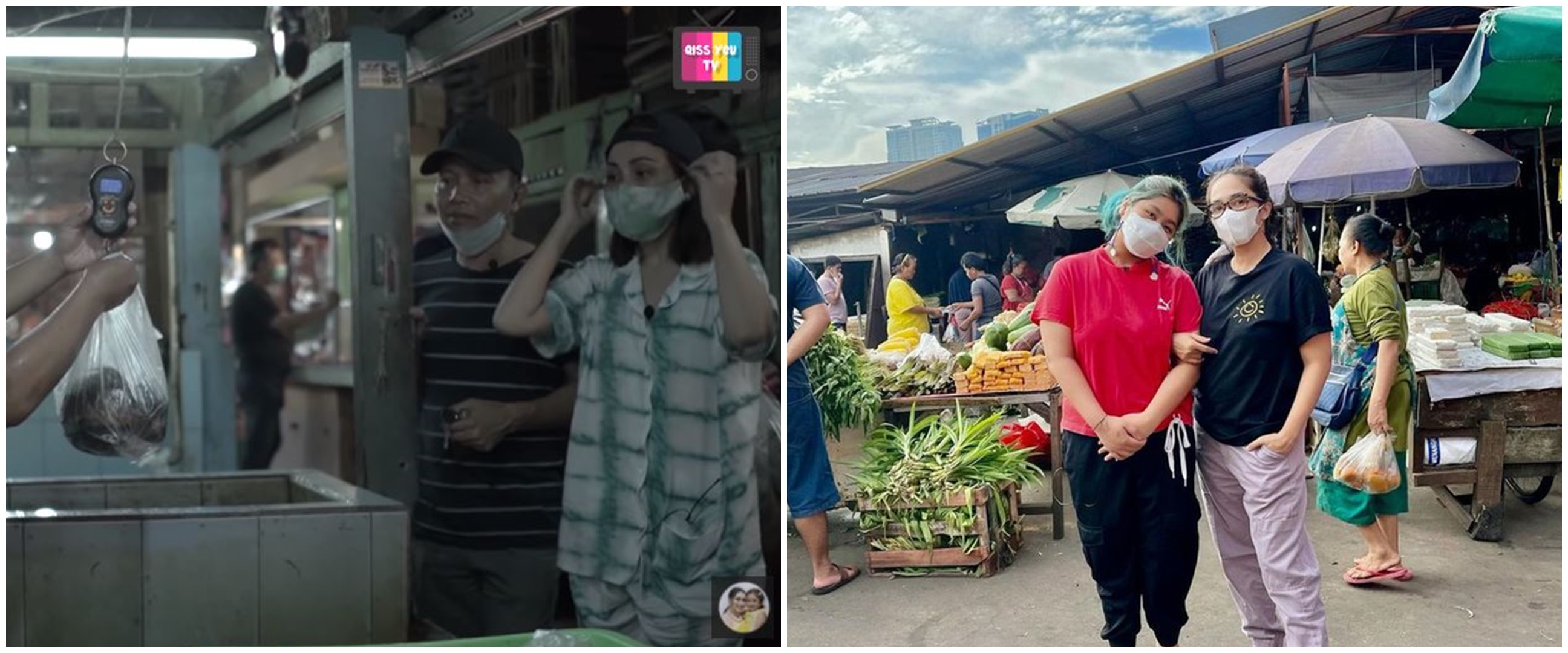 Gaya 10 penyanyi cantik saat pergi ke pasar tradisional, sederhana