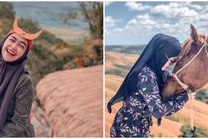 10 Momen liburan Ria Ricis di Sumba, naik kerbau dan mandi di sungai