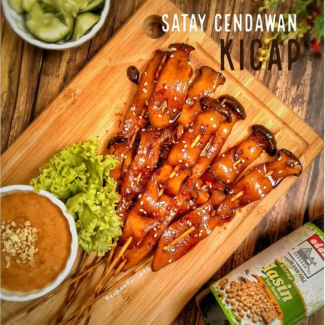 8 Resep kreasi sate jamur, mudah dibuat dan bikin ketagihan