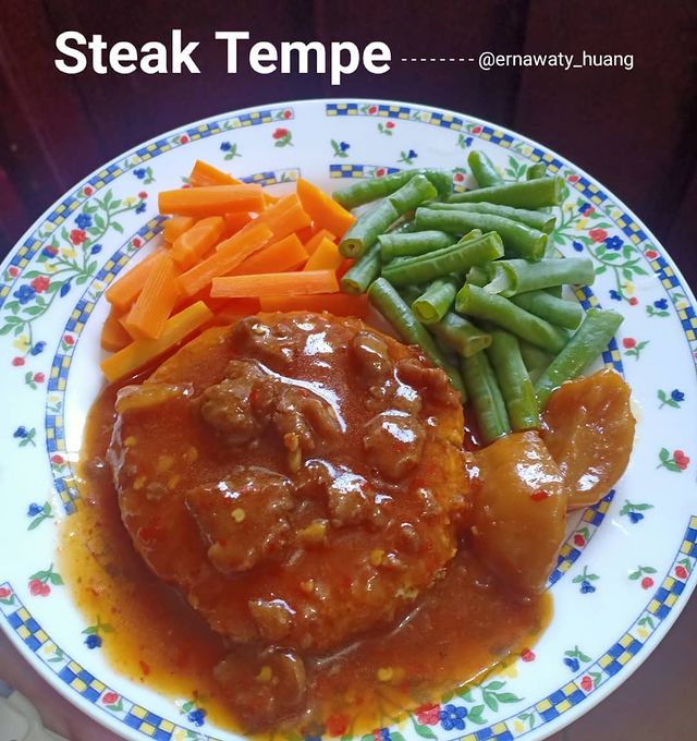 10 Resep kreasi steak tempe lezat © berbagai sumber
