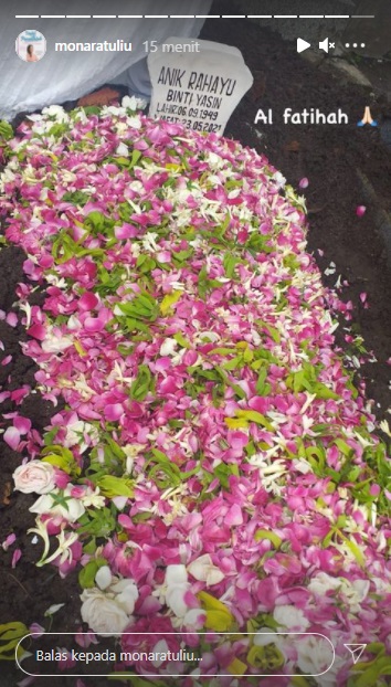 Kabar duka ibunda Indra Brasco suami Mona Ratuliu, meninggal dunia