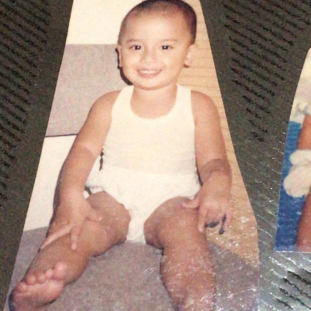 10 Potret masa kecil Alvin Faiz, ganteng dan gemesin