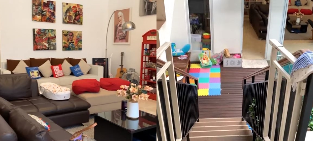 Potret rumah 8 seleb istri anak band, milik Syahnaz Sadiqah modern