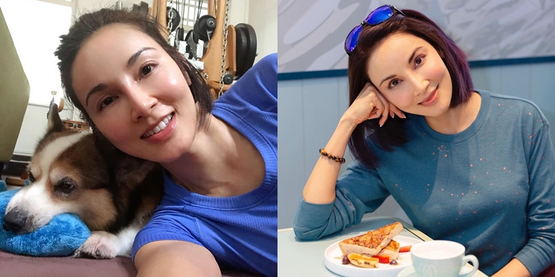 Potret 10 seleb Mandarin usia 40-an tanpa & pakai makeup, memesona