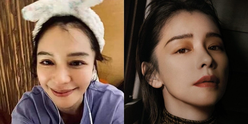 Potret 10 seleb Mandarin usia 40-an tanpa & pakai makeup, memesona