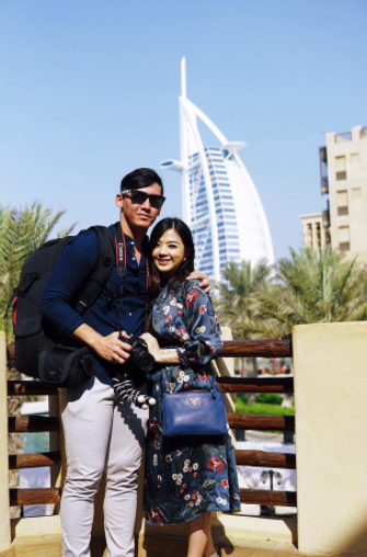 Gaya 10 seleb saat liburan di Dubai, Ashanty tampil mewah