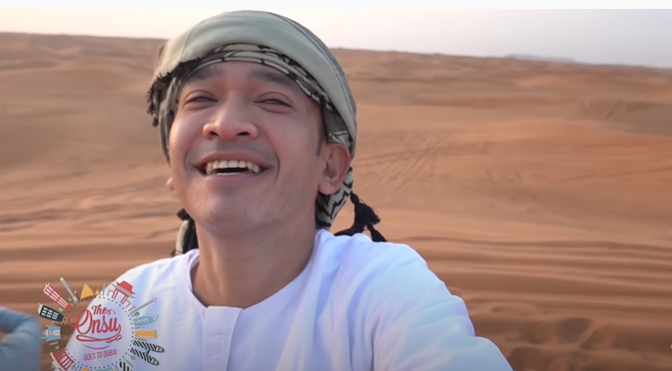 Gaya 10 seleb saat liburan di Dubai, Ashanty tampil mewah