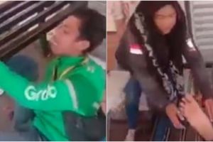 Viral driver ojol kakinya tersangkut di kursi besi, bikin penasaran