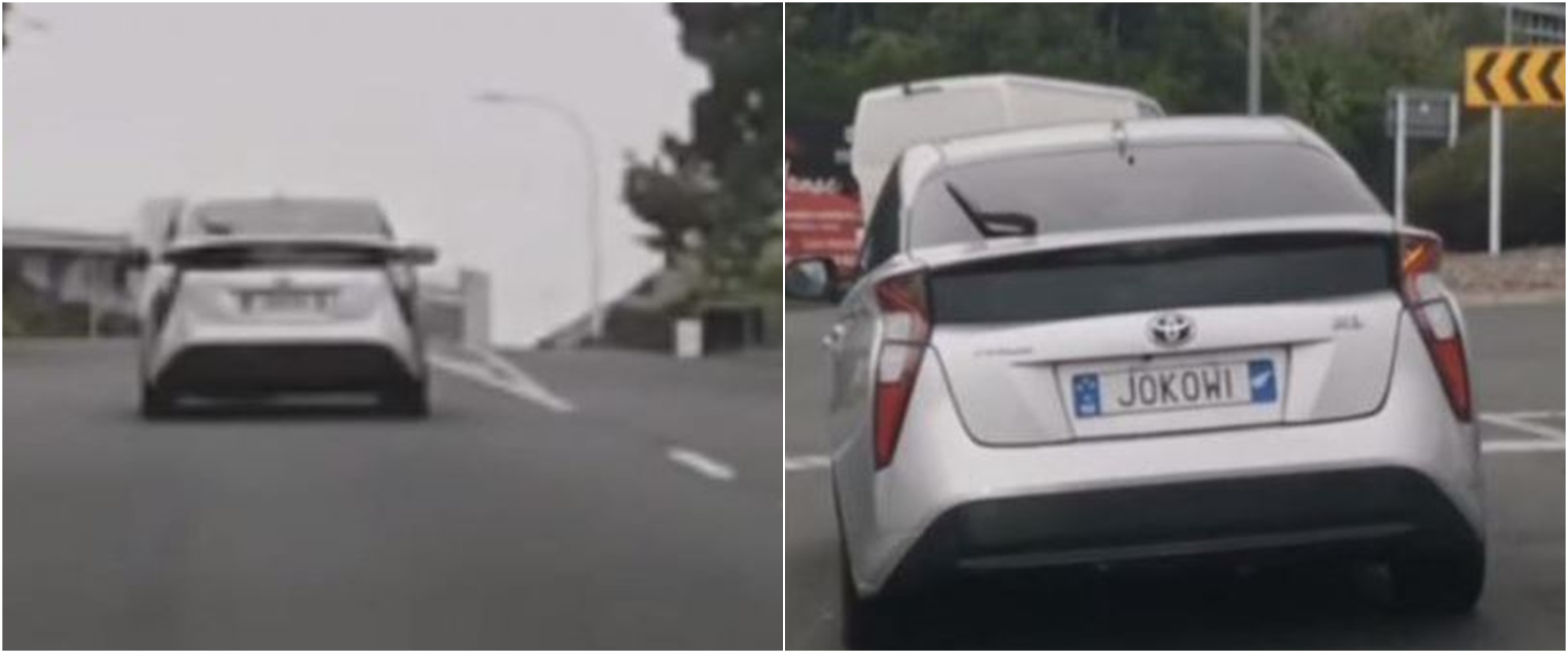 Viral mobil berpelat JOKOWI di Selandia Baru, ini faktanya