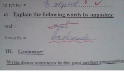 22 Jawaban lucu di soal bahasa Inggris ini bikin guru ngelus dada