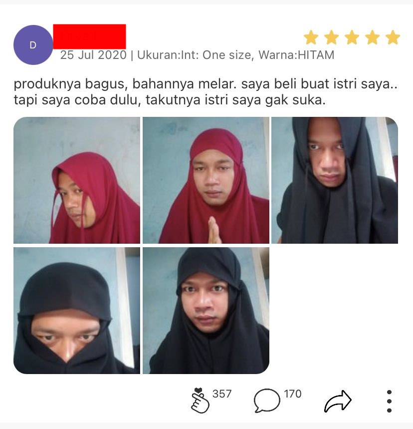 11 Review lucu beli jilbab di online shop ini bikin cekikikan